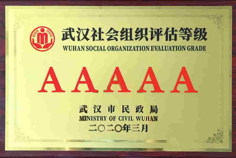 武汉市民政局授予5A级社会组织